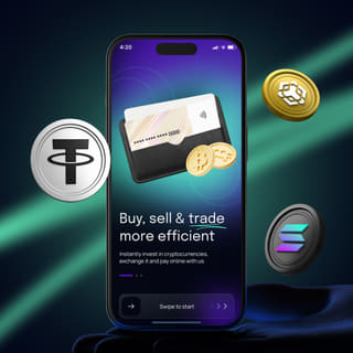 Mobile device displaying the Sablevor trading platform